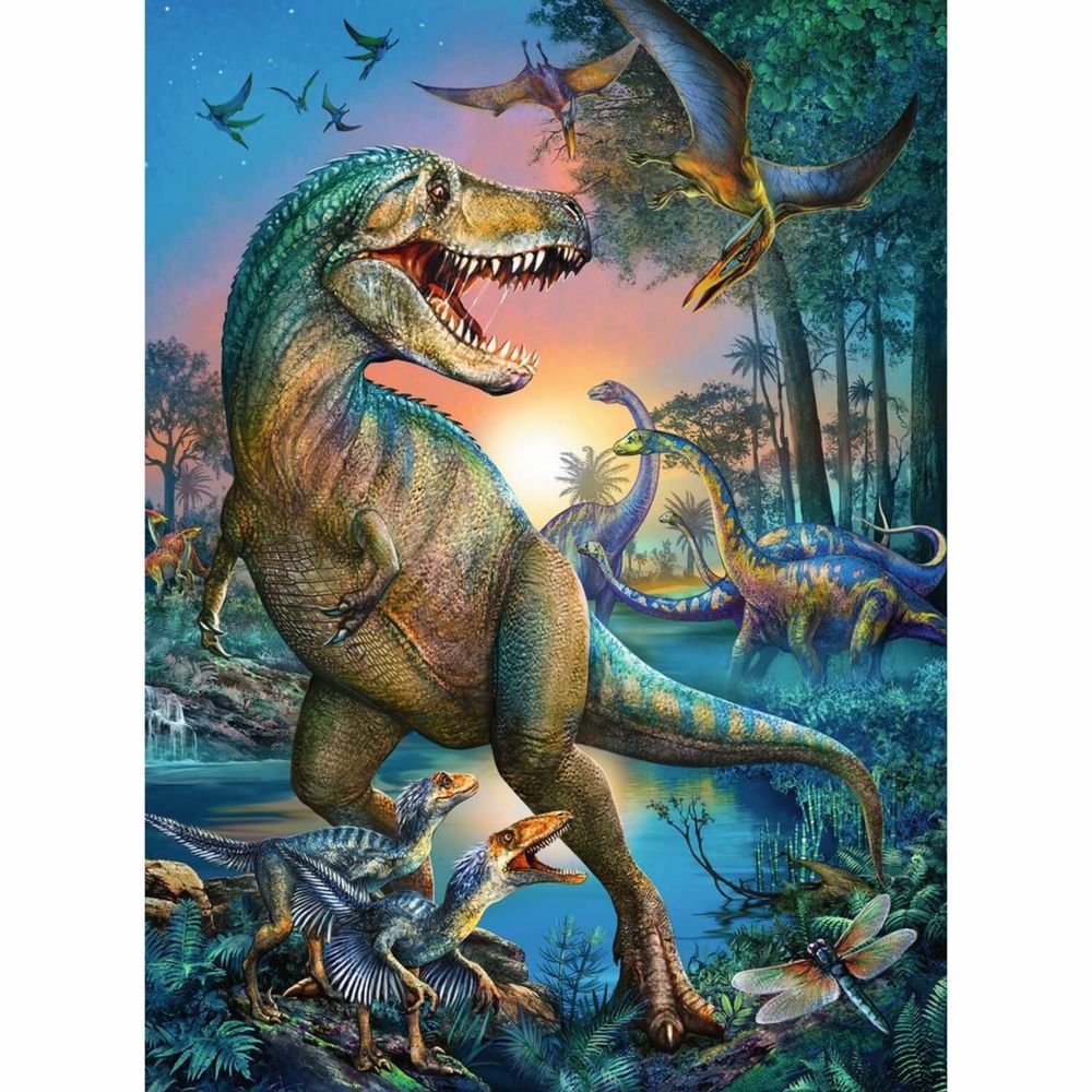 Ravensburger - Puzzle 150 pièces XXL : Le dinosaure géant - Animaux