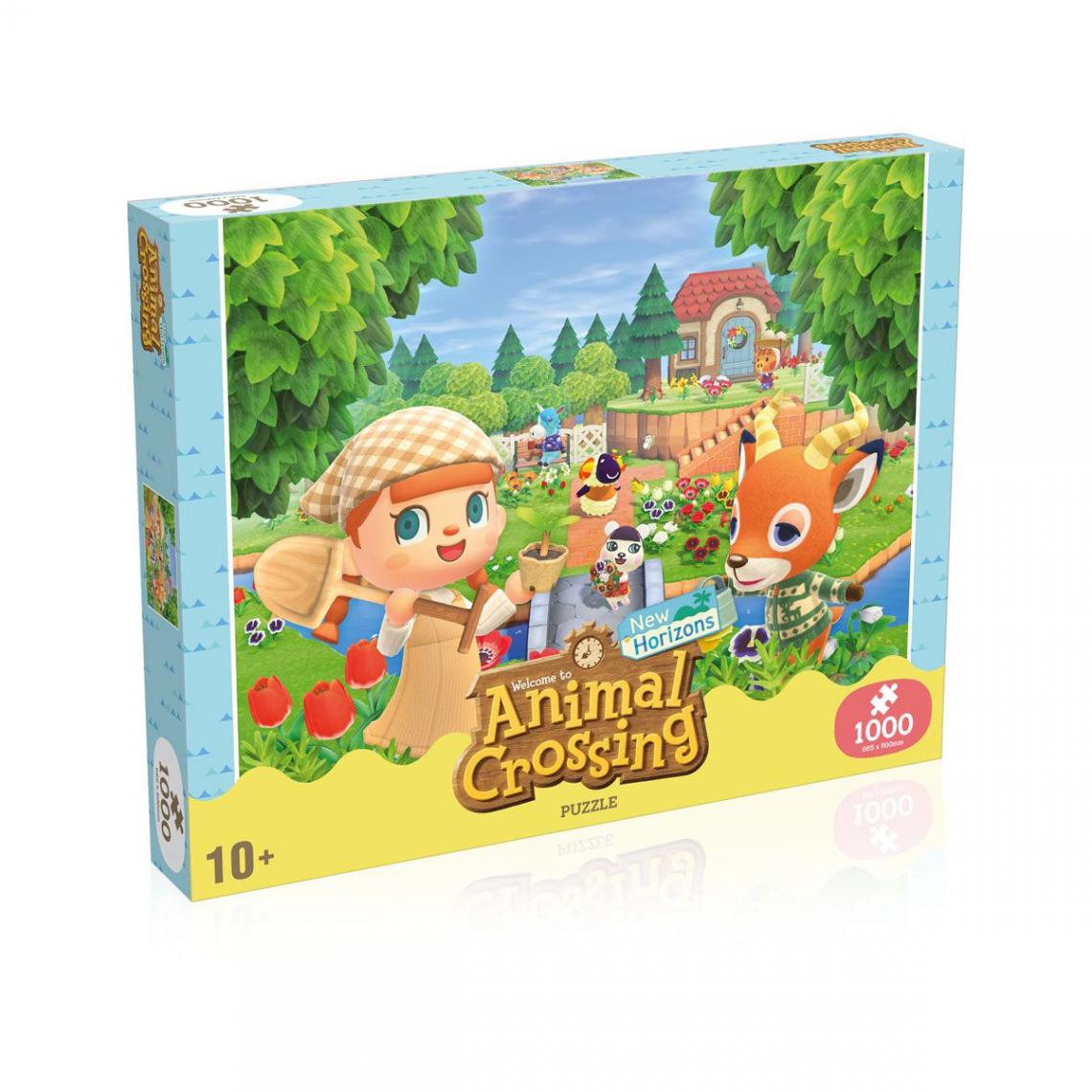 Winning Moves - ANIMAL CROSSING Puzzle 1000 pièces - Puzzles 3D