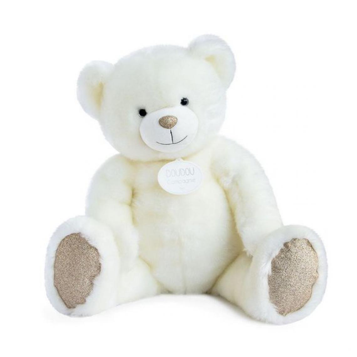 Ludendo - Ours collection blanc 80 cm - Animaux