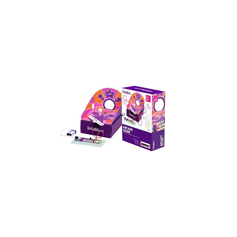 Littlebits - littleBits Starter Kit Hall of Fame Arcade Game Purple - Jeux d'éveil