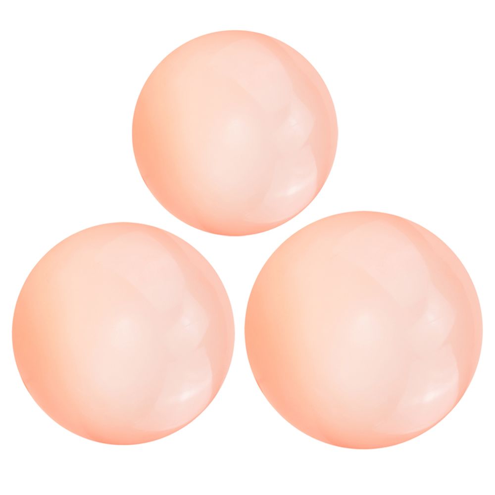 marque generique - 3x Gonflable Boule à Bulles Ballon à Bulles En Plein Air Fête Enfants Jouet Orange - Jeux de récréation