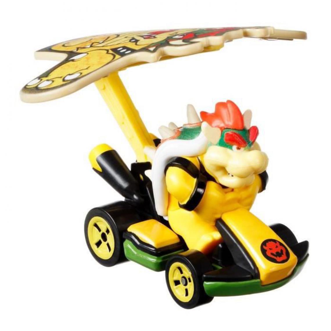 Hot Wheels - HOT WHEELS Mario Kart Aile Bowser Petite Voiture - Voitures