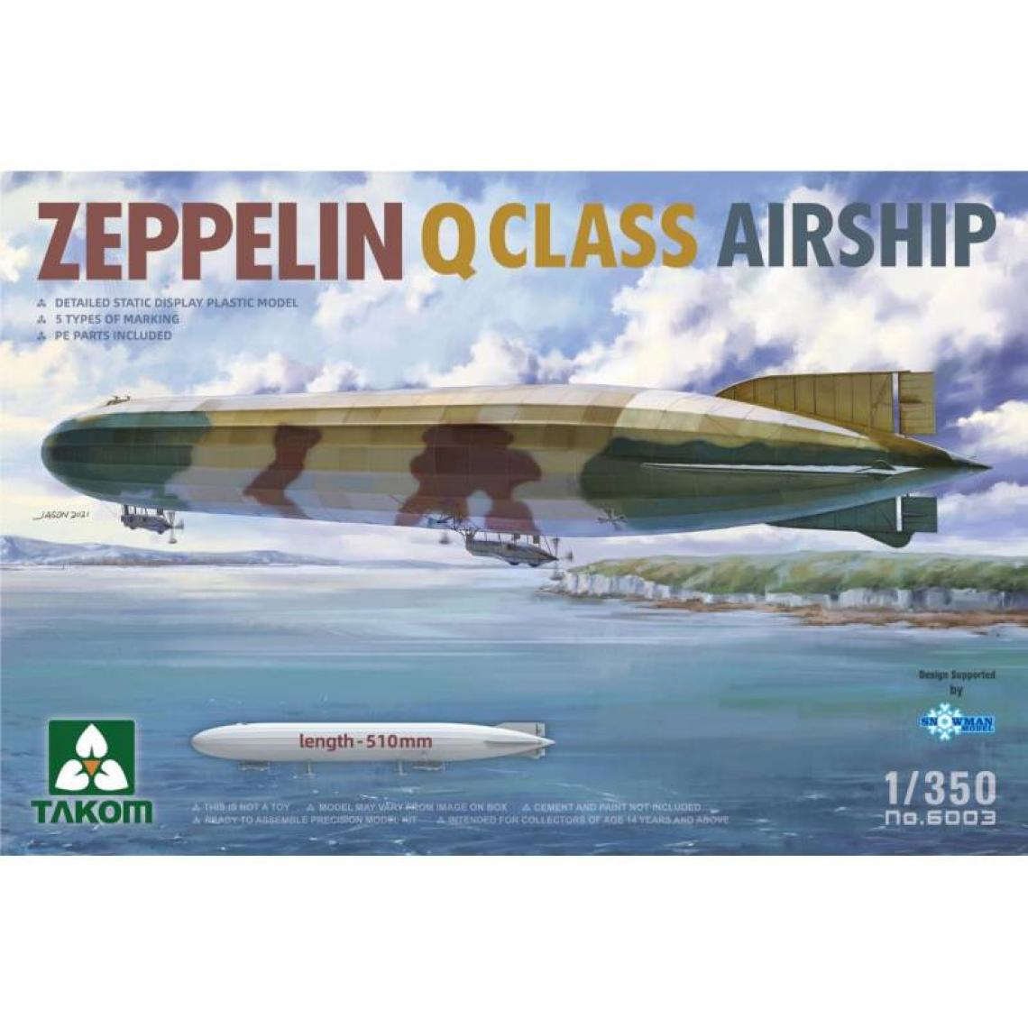 Takom - Maquette Avion Zeppelin Q Class Airship - Avions