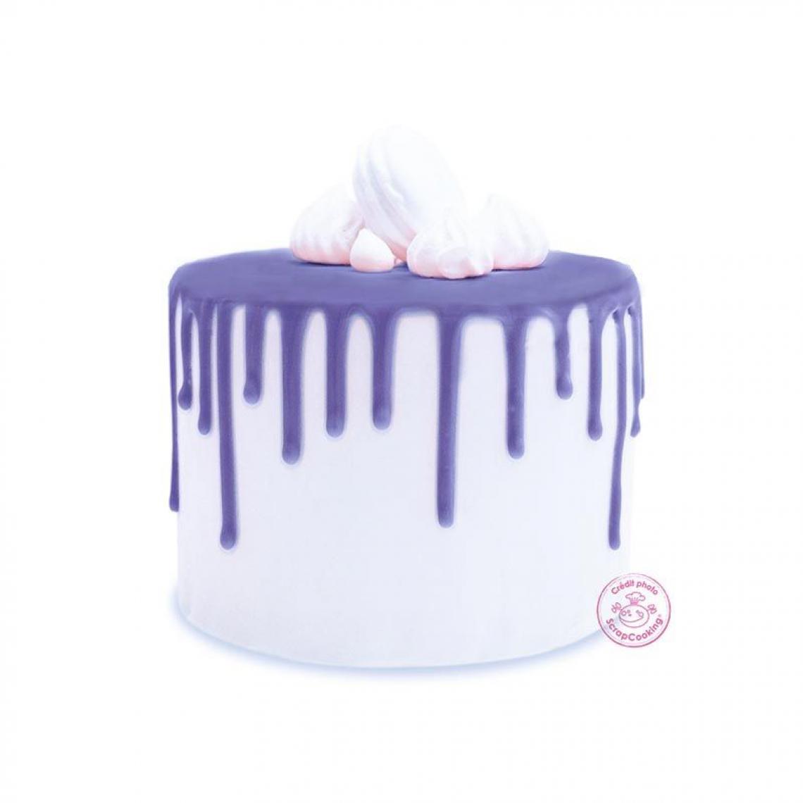 Scrapcooking - Glaçage au chocolat violet 130 g - Kits créatifs