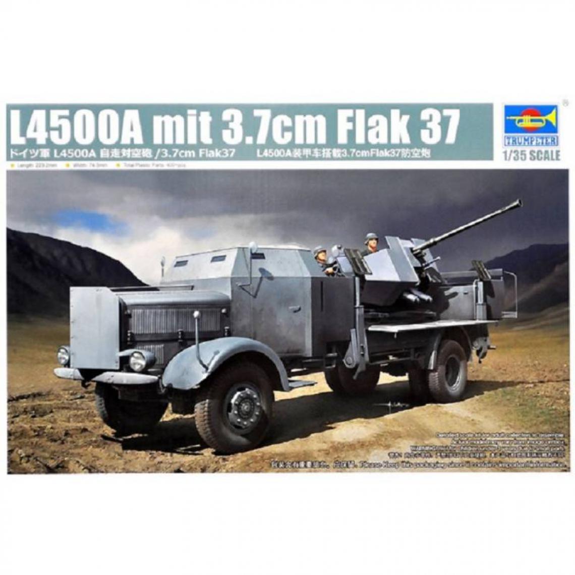 Trumpeter - Maquette Camion L4500a Mit 3.7cm Flak 37 - Camions