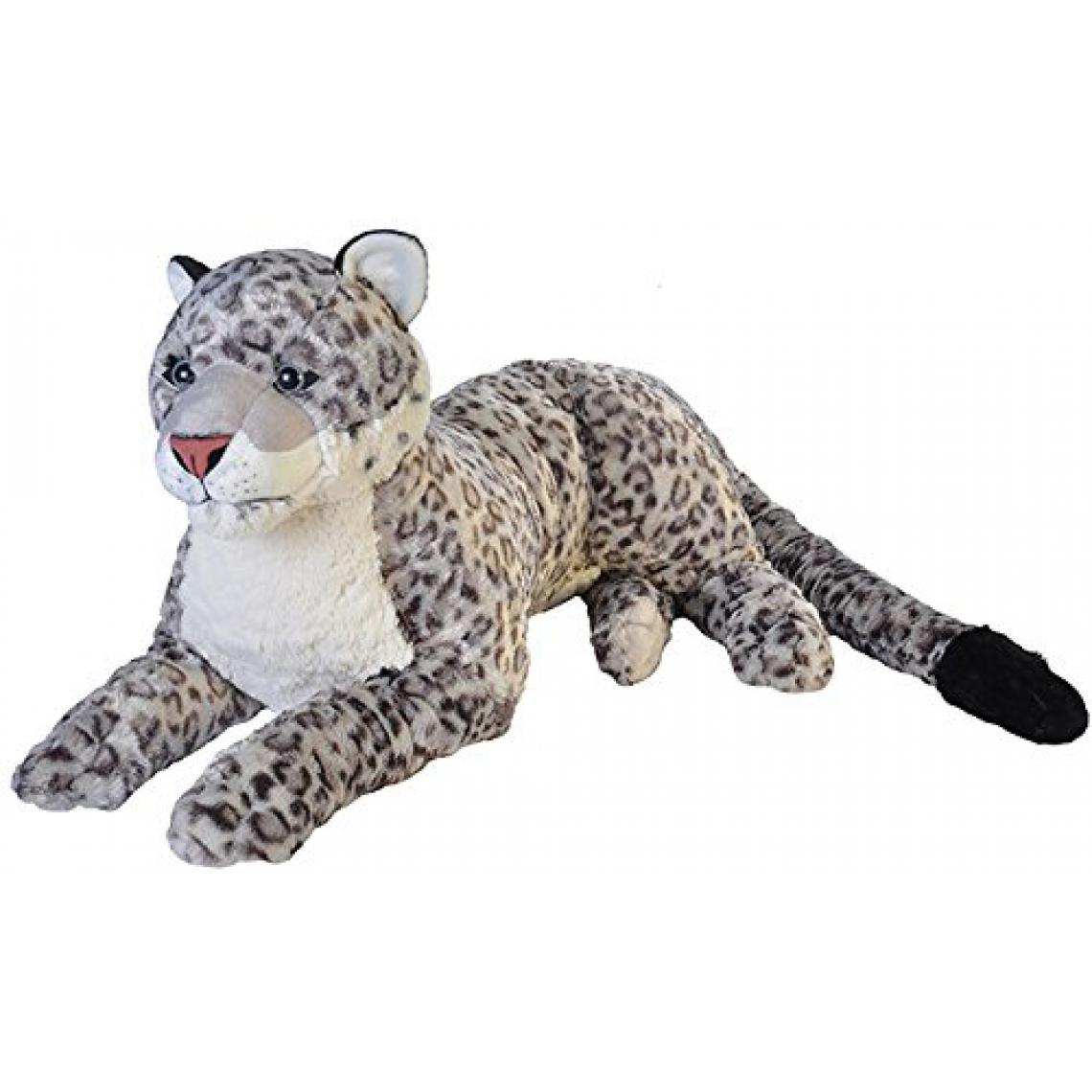 Wild Republic - Wild Republic Jumbo Snow Leopard giant Stuffed Animal Plush Toy 30 Long - Doudous