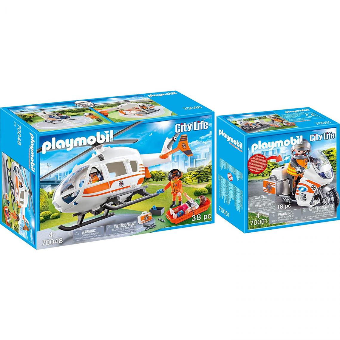 Playmobil - PLAYMOBIL 70048 70051 - City Life – 70048+70051 - Playmobil