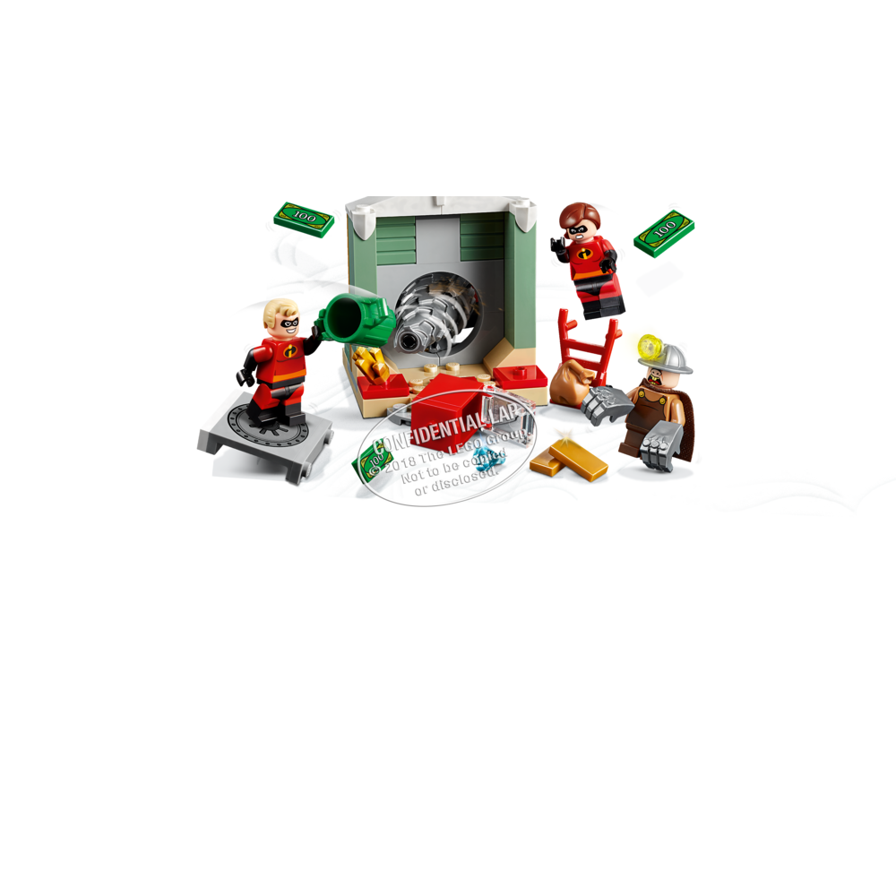 Lego - LEGO® Juniors The Incredibles II - Le braquage d'une banque du Démolisseur - 10760 - Briques Lego