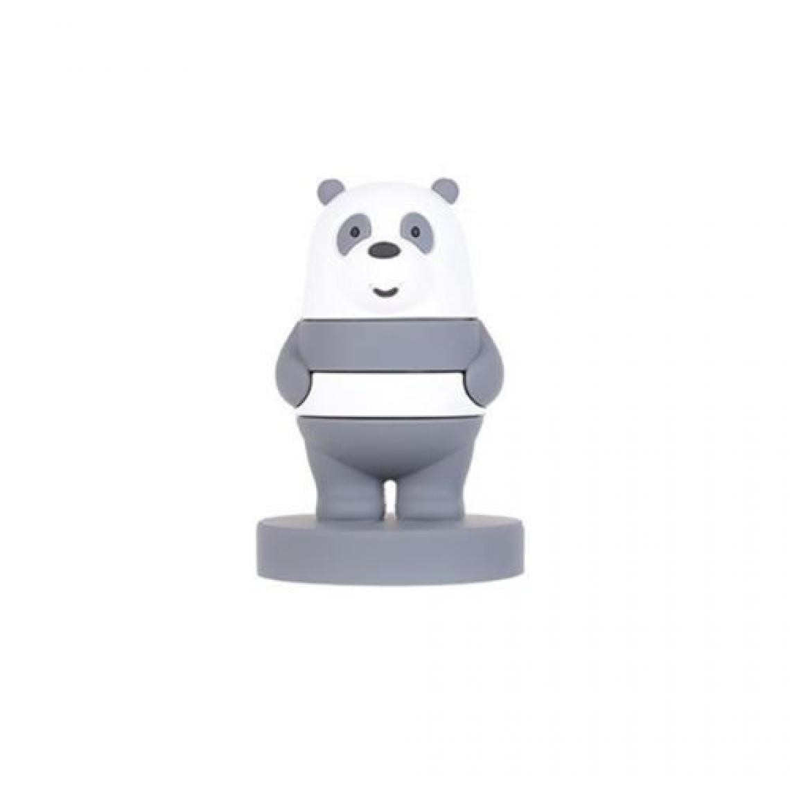 Sans Marque - Figurine 3D Miniso We Bare Bears Gris et Blanc - Animaux