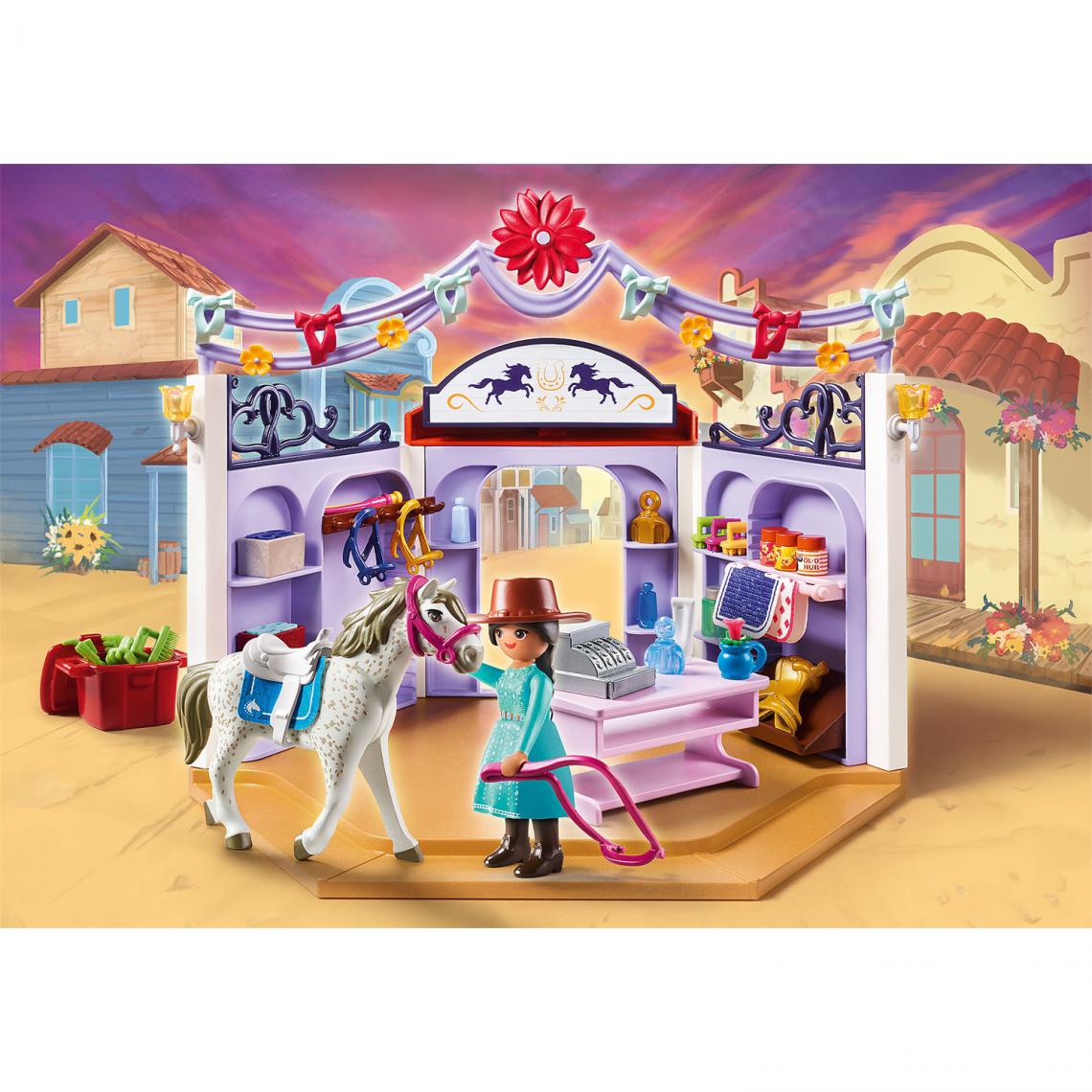 Playmobil - PLAYMOBIL - 70695 - Boutique d'équitation de Miradero - Playmobil