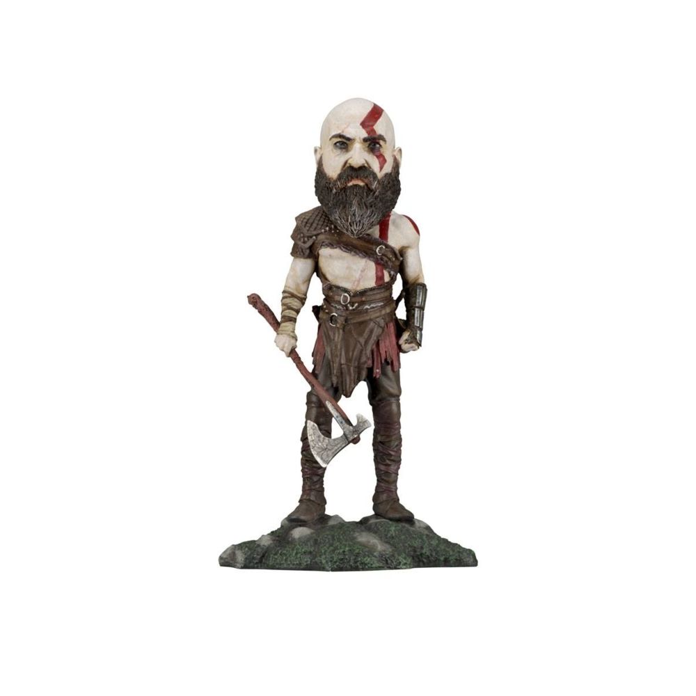 Neca - God of War - Figurine 2018 Head Knocker Kratos 22 cm - Mangas