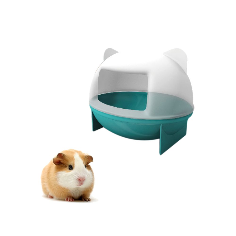 marque generique - Hamster Souris Salle De Bain Pour Animaux De Compagnie Gerbille Bleu Boîte Bain Cage Hamster Jouet De Toilette - Kits créatifs