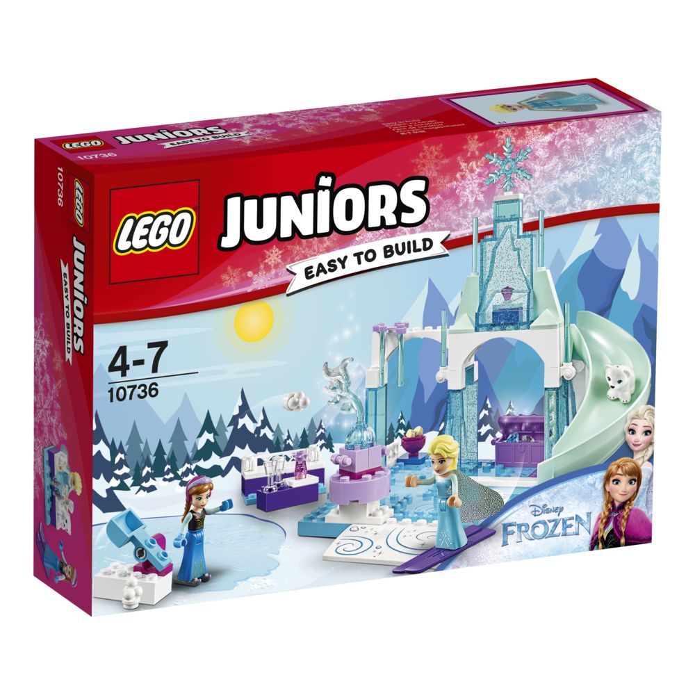 Lego - LEGO® Juniors Disney Princess - L'aire de jeu d'Anna et Elsa - 10736 - Briques Lego