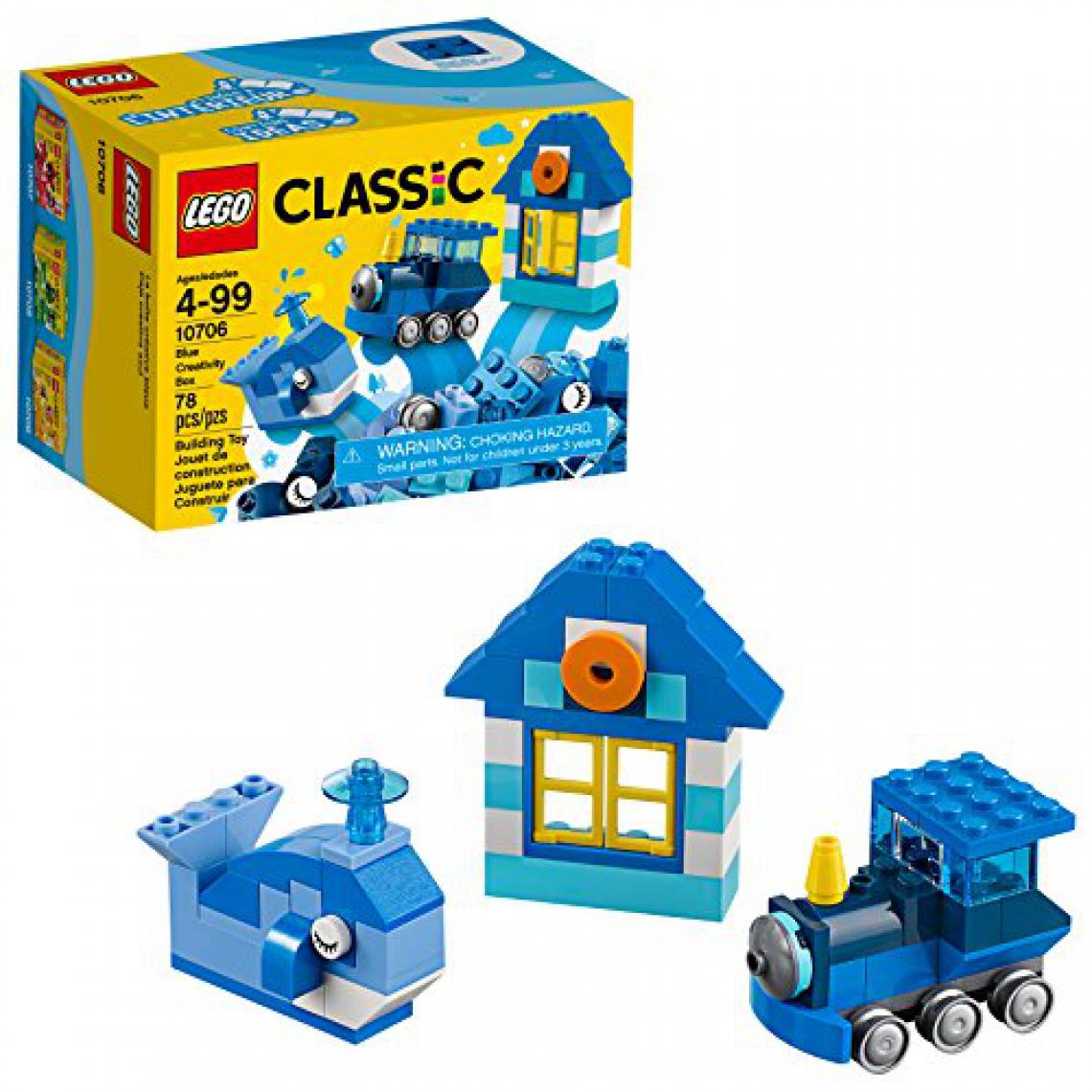 Lego - LEgO Classic Blue Creativity Box 10706 Kit de construction - Briques et blocs