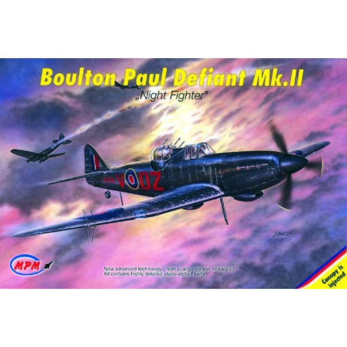 Mpm - Boulton Paul Defiant Mk. II Night Fighter- 1:72e - MPM - Accessoires et pièces