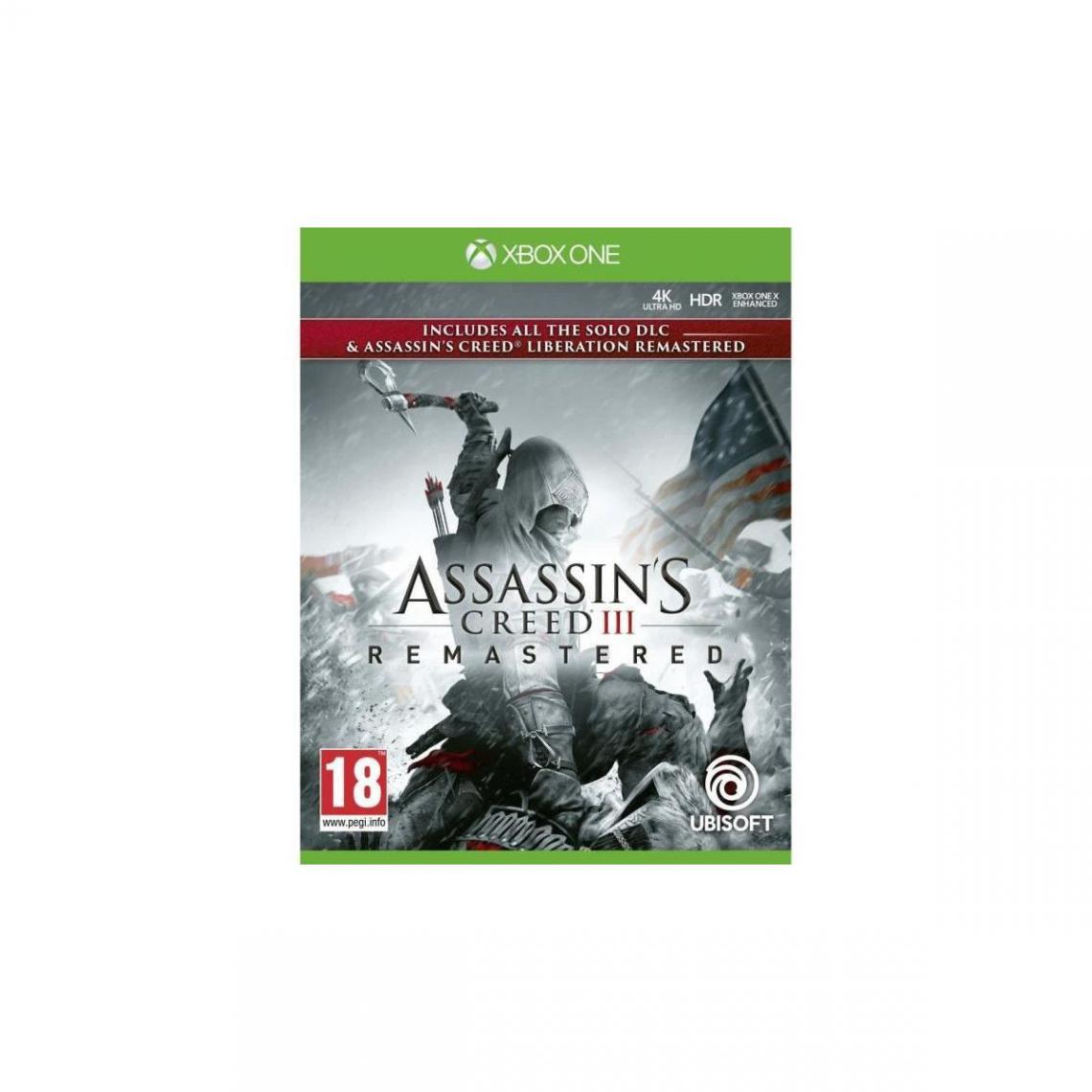 Ubisoft - Pack Assassin's Creed 3 + Assassin's Creed Liberation Remaster Jeux Xbox One - Mangas