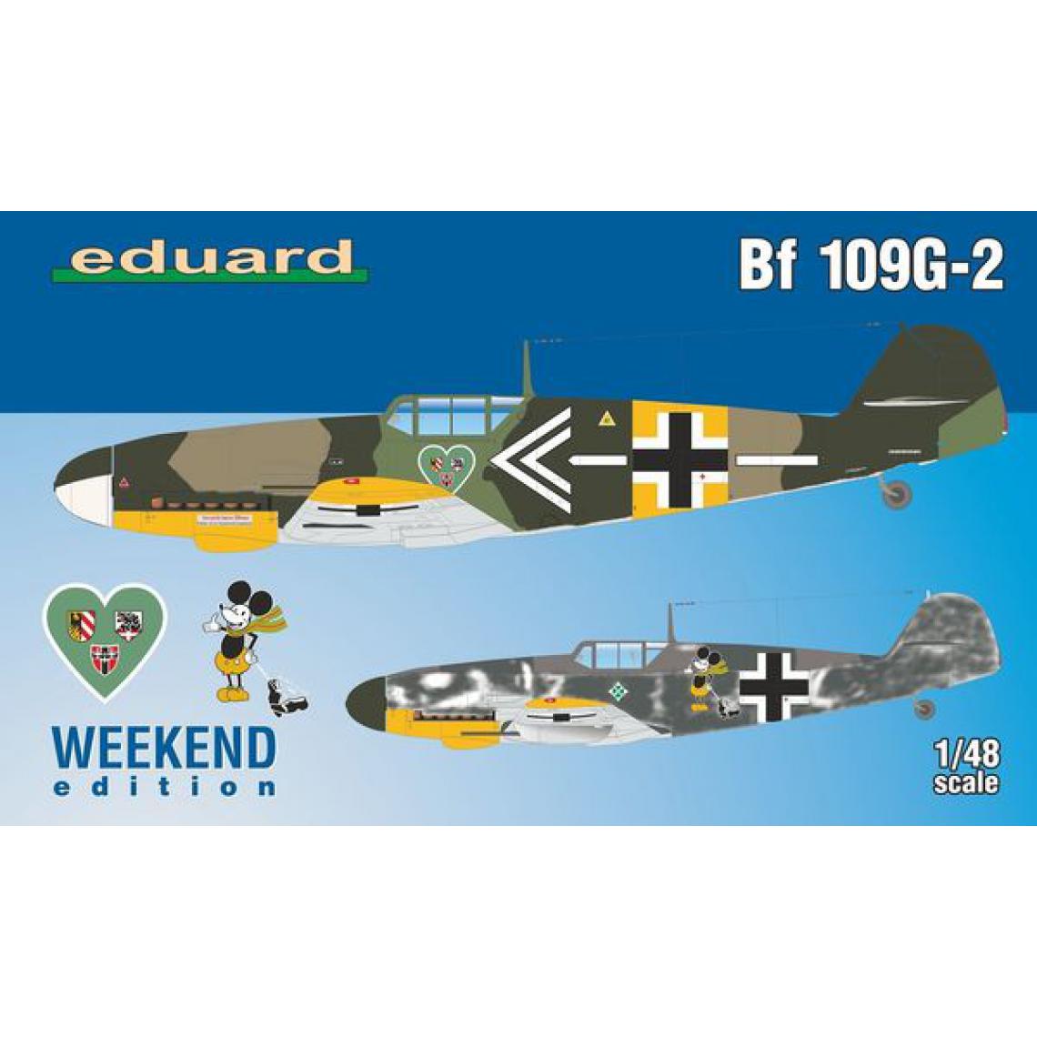 Eduard - Bf 109G-2 Weekend Edition - 1:48e - Eduard Plastic Kits - Accessoires et pièces