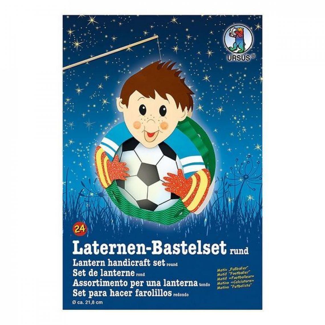 URSUS - URSUS Laternen-Bastelset "Fußballer" - Accessoire enfant