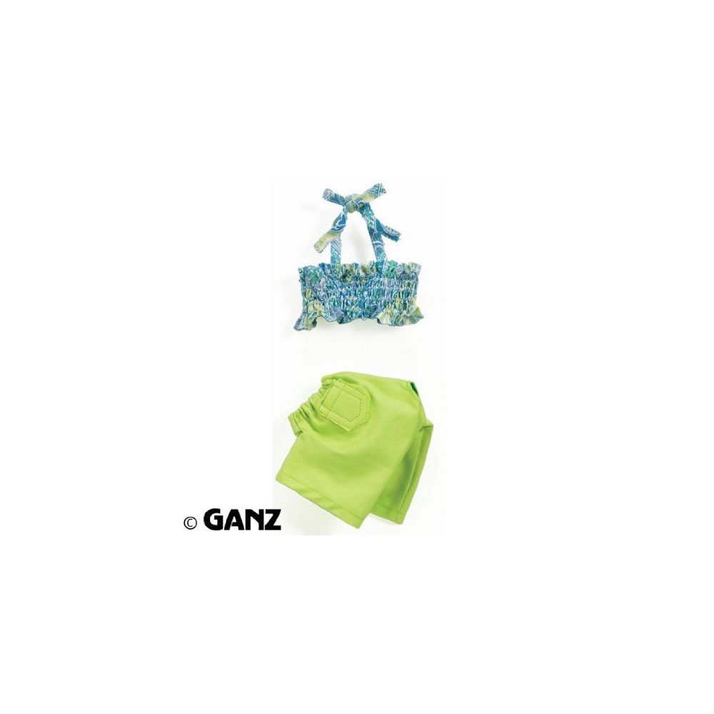 Webkinz - Webkinz Clothes - Gathered Top and Pant Set - Ours en peluche