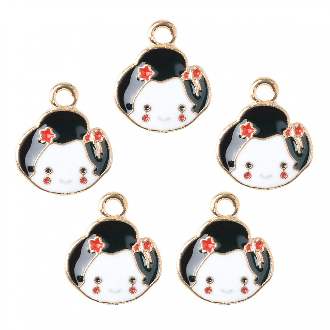 marque generique - pendentifs en alliage de style japonais dessin animé charme bijoux conclusions 3 - 2,9 x 3,5 cm - Perles