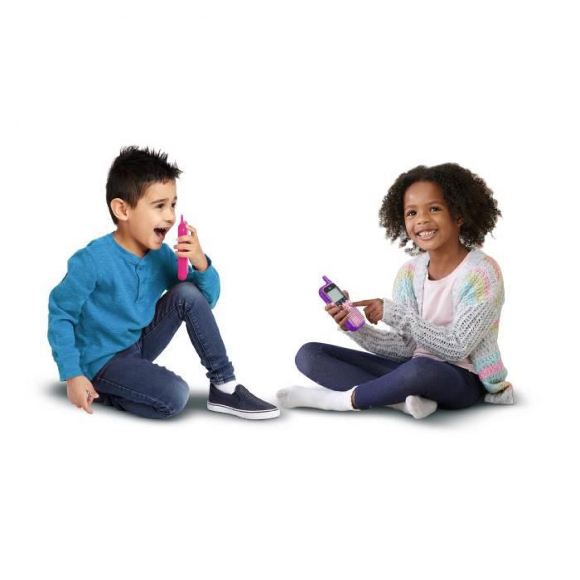 Icaverne - TALKIE-WALKIE JOUET - kidi talkie rose - Téléphones et talkies-walkies enfant