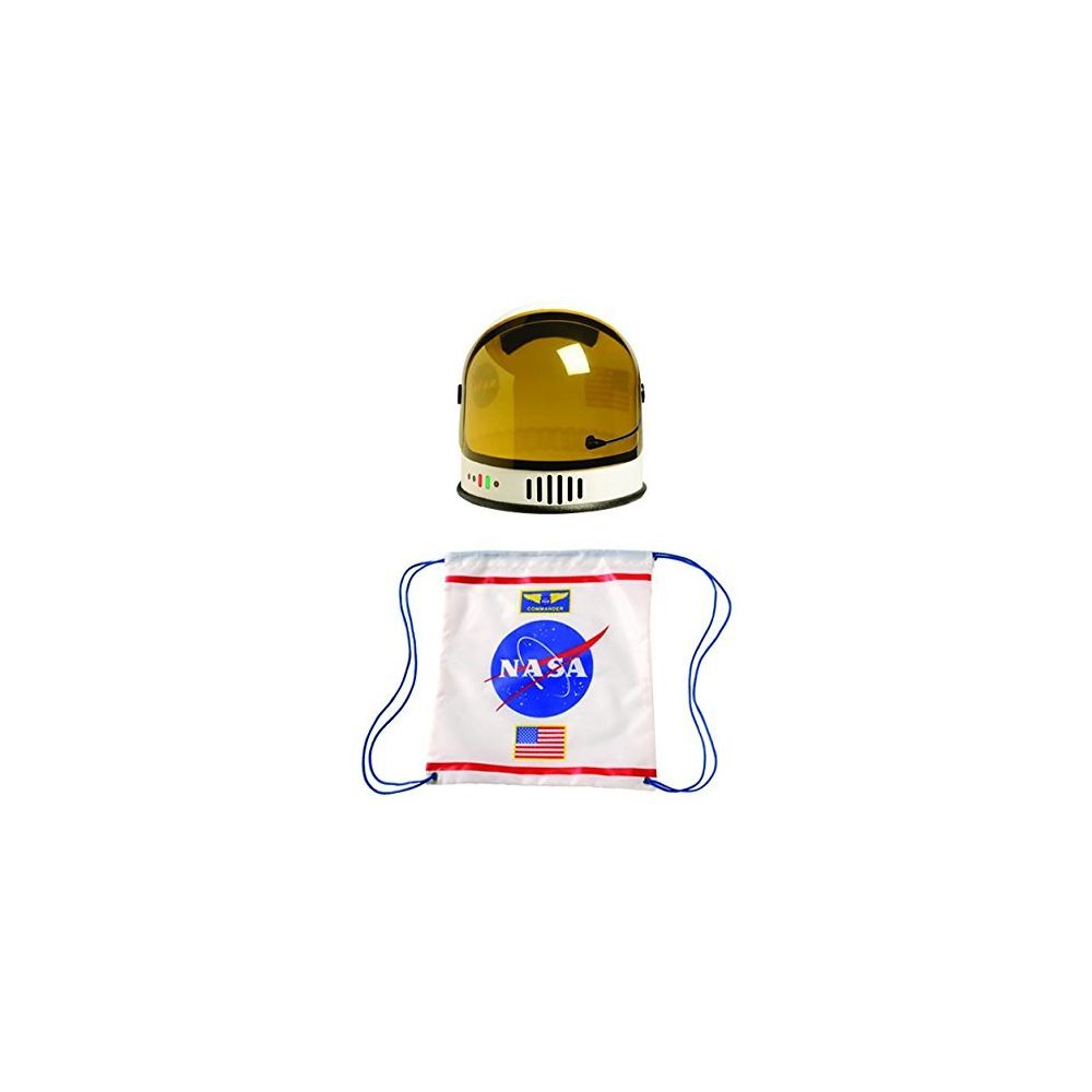 Aeromax - Aeromax Youth Astronaut Helmet and Astronaut Drawstring Backpack (2 Piece Bundle) - Jeux de rôles