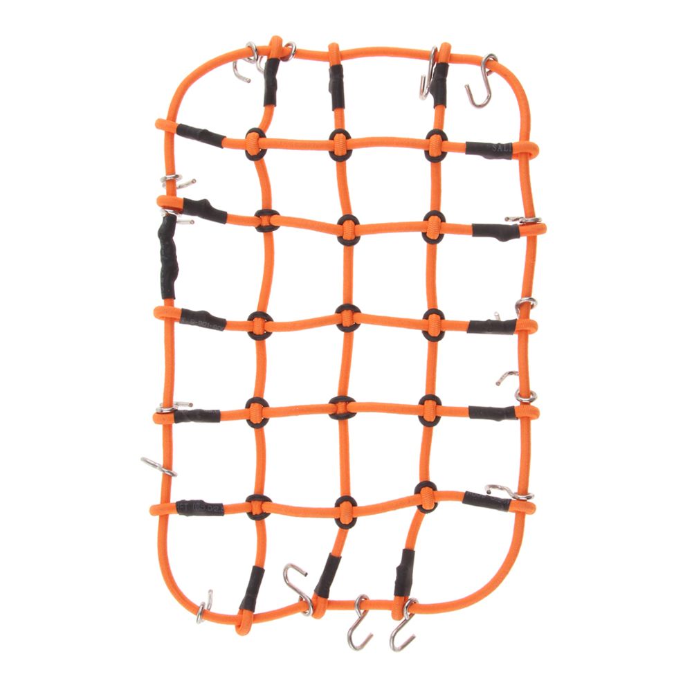 marque generique - Filet à bagage élastique avec crochet pour véhicules 1/8 1/10 RC orange - Accessoires et pièces