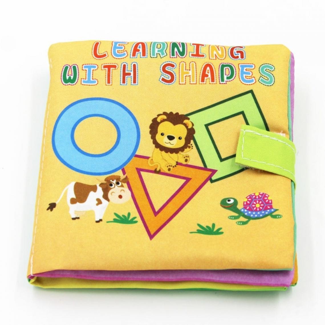 Wewoo - Livres éducatifs en tissu souple pour bébé géométrie - Jeux d'adresse