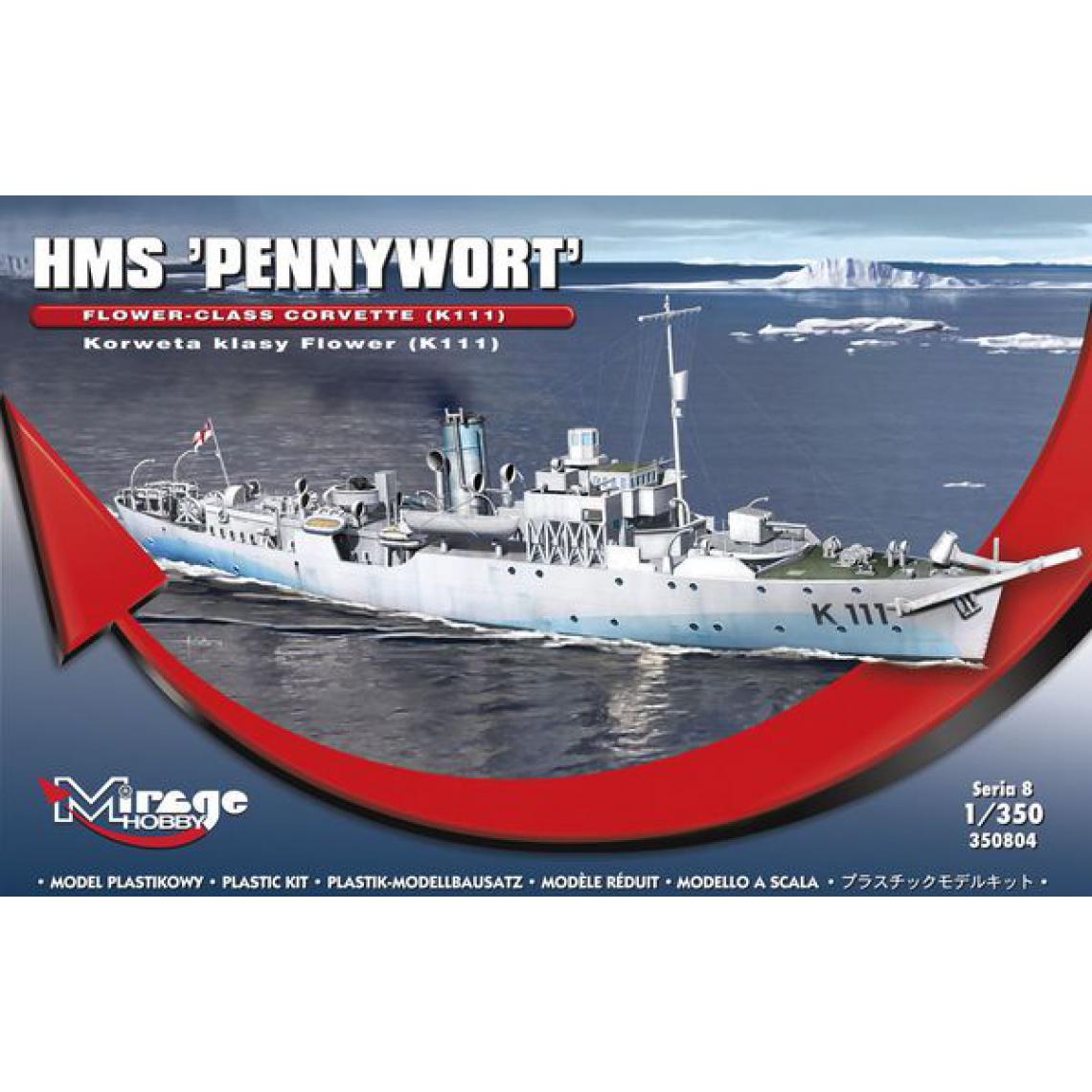 Mirage Hobby - HMS "PENNYWORT"Flower-Class CorvetteK111 - 1:350e - Mirage Hobby - Accessoires et pièces