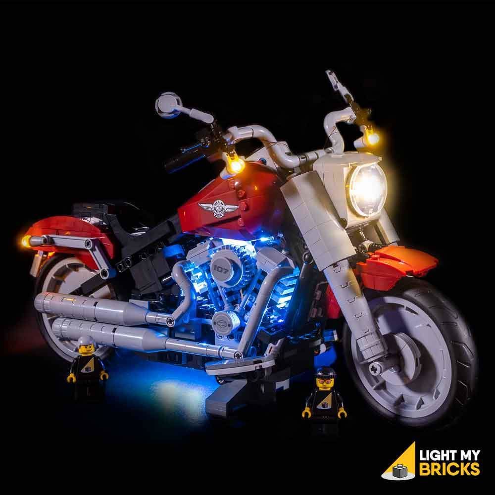 Light My Bricks - Lumières Pour LEGO Harley Davidson 10269 - Briques Lego