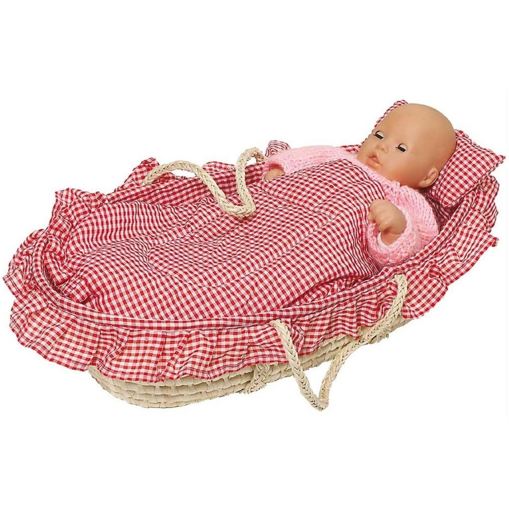 Goki - Couffin avec linge de lit - Maisons de poupées