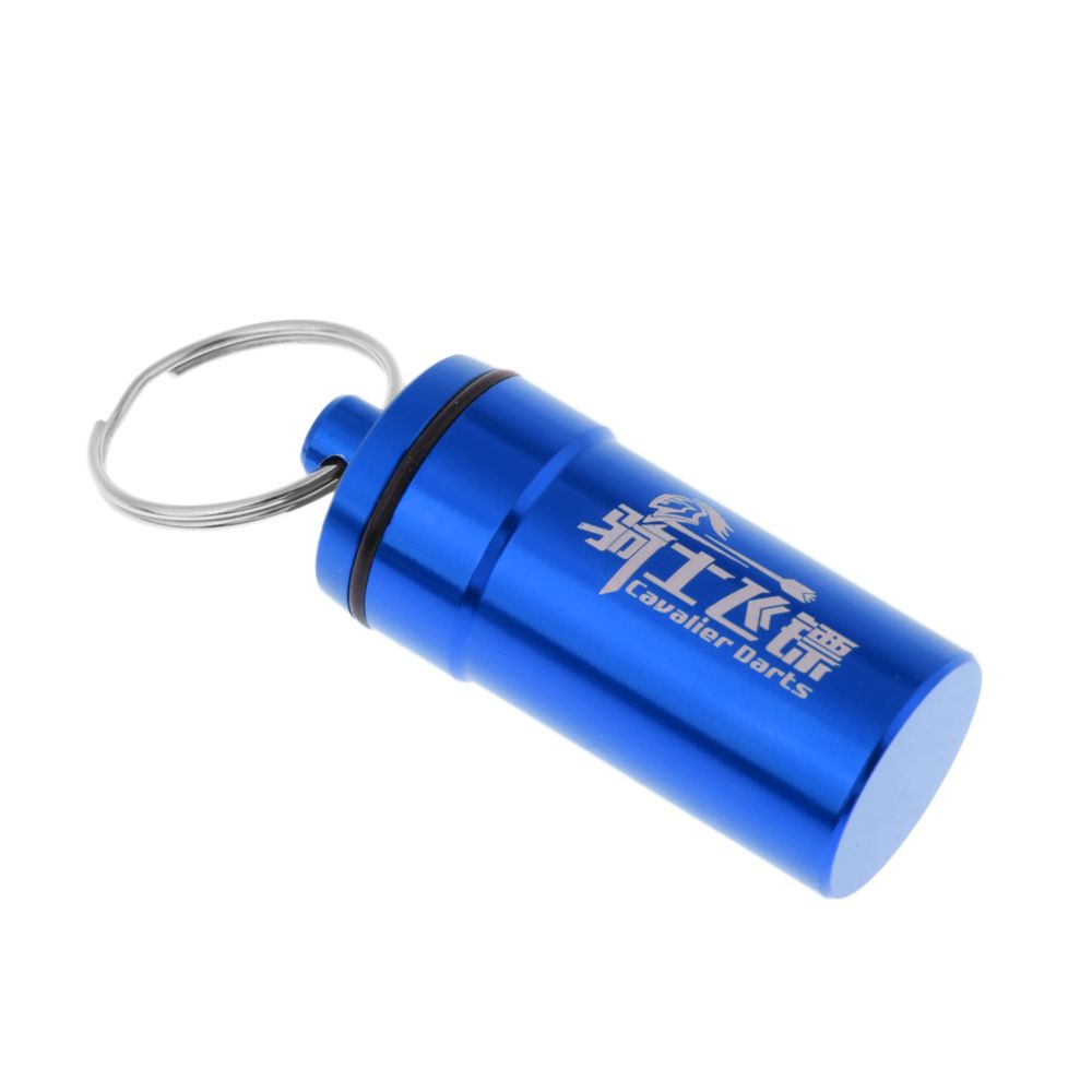 marque generique - portable dart flight saver protecteur soft tip accessoires boîte de rangement bleu - Fléchettes