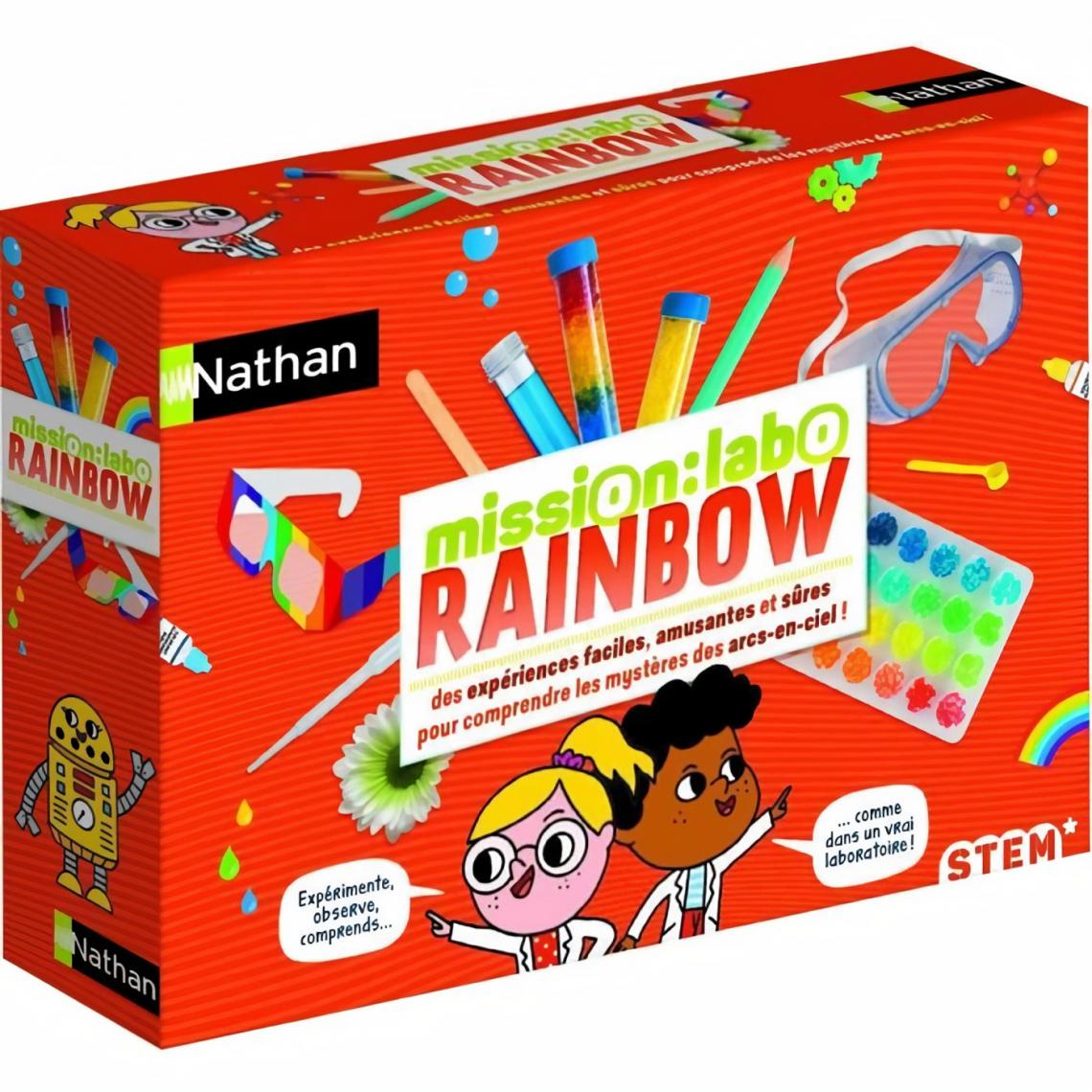 Nathan - Nathan Mission labo Rainbow coffret - Les grands classiques