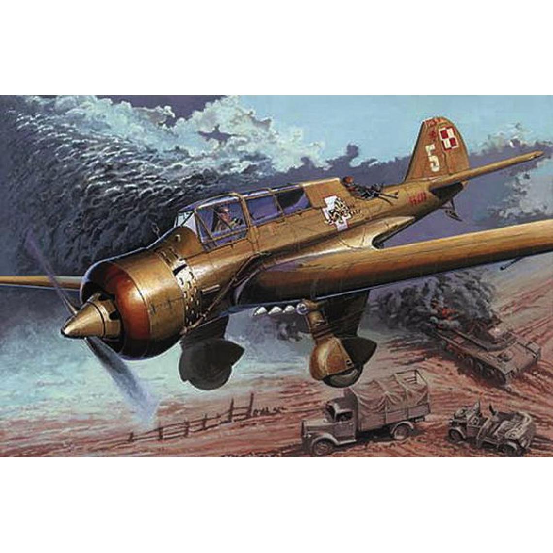 Mirage Hobby - PZL-23B 1939 Campaign - 1:48e - Mirage Hobby - Accessoires et pièces