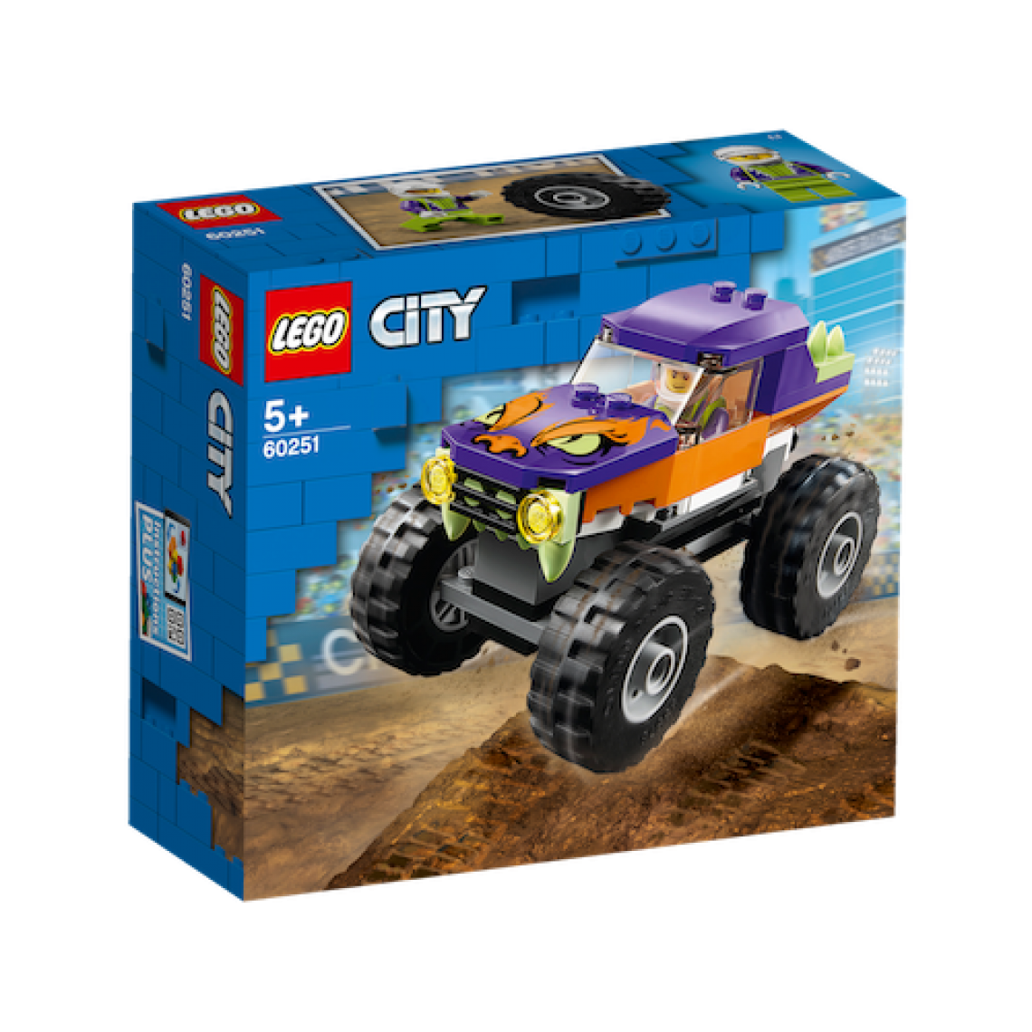 Lego - 60251 Le Monster Truck LEGO® City - Briques Lego