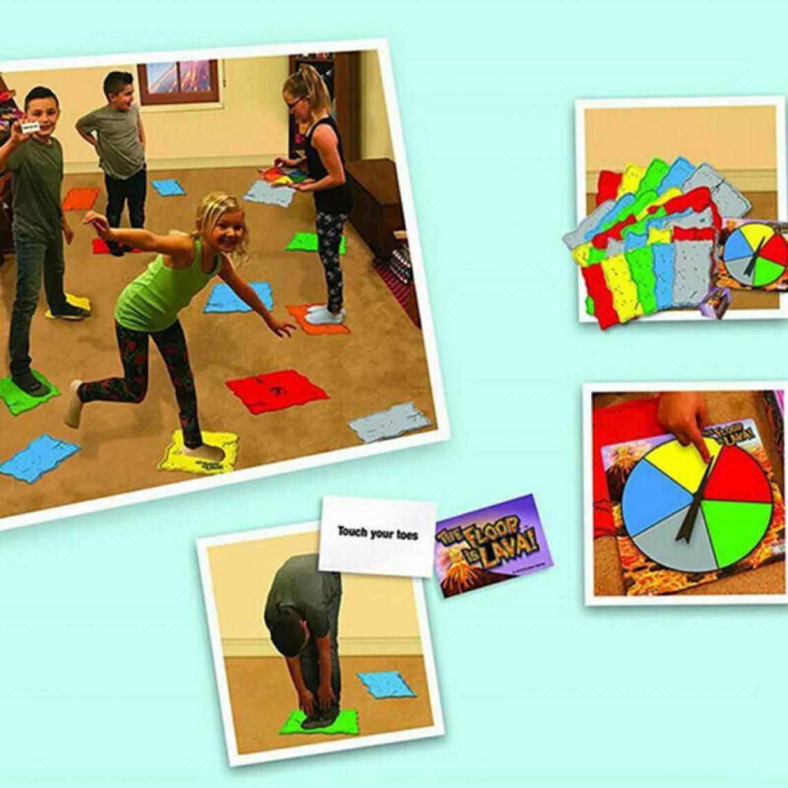 Universal - Le sol est lave jeu de société interactif jeu de famille pour enfant cadeau anniversaire adulte(Coloré) - Jeux de cartes