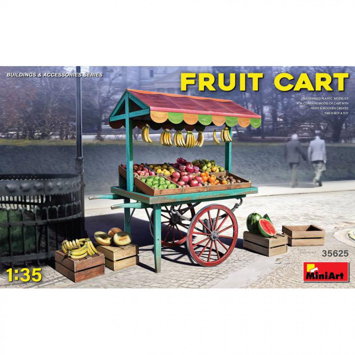 Mini Art - Fruit Cart - Décor Modélisme - Accessoires maquettes