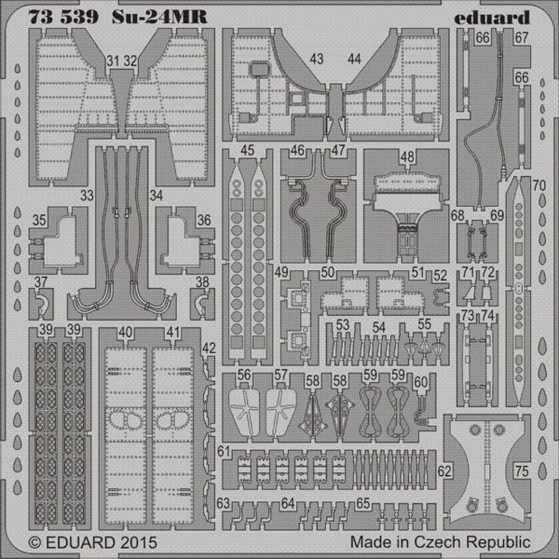 Eduard - Su-24MR for Trumpeter - 1:72e - Eduard Accessories - Accessoires et pièces