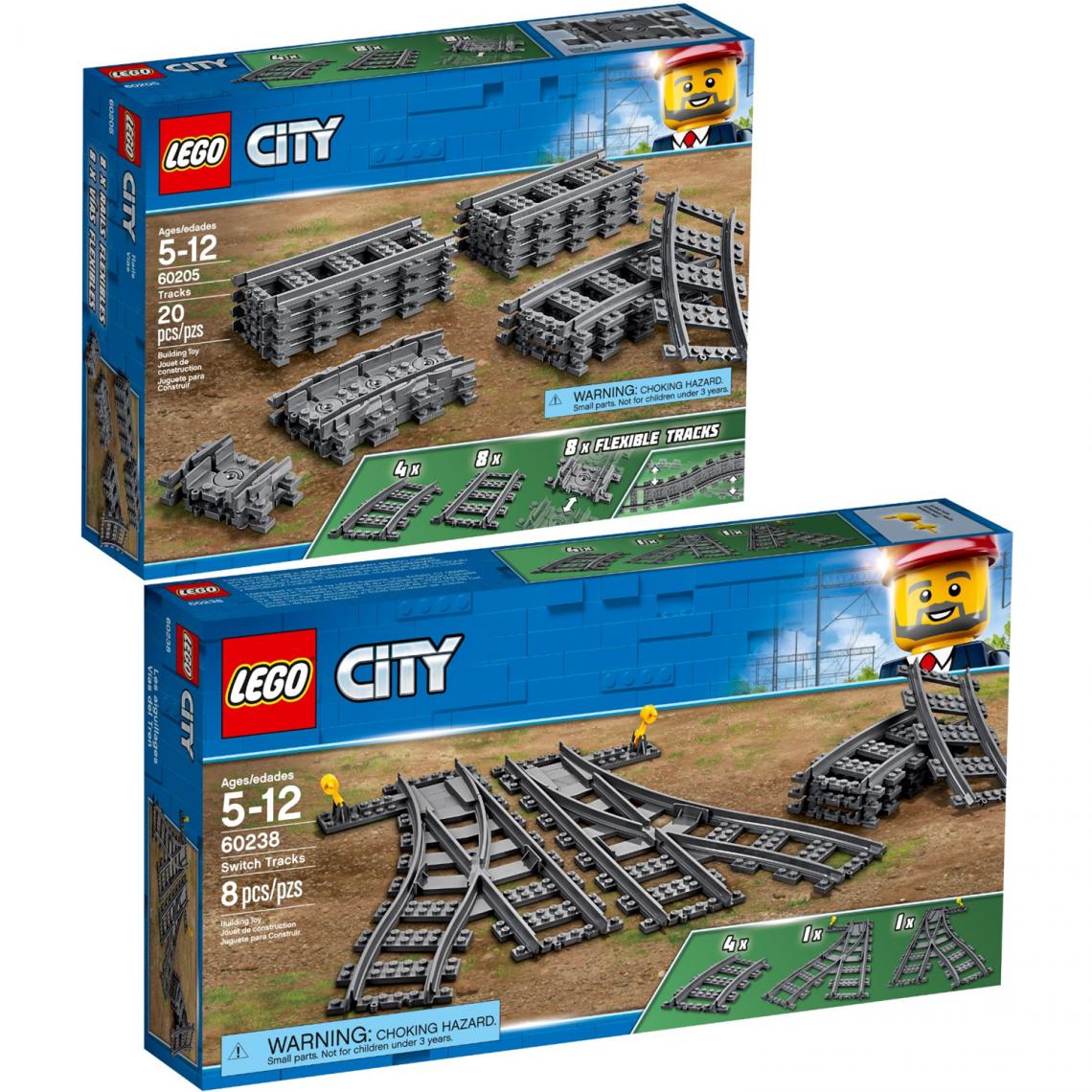 Lego - LEGO 60205 60238 - City – 60205+60238 - Briques Lego