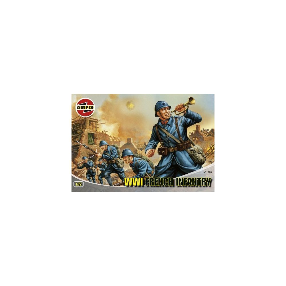 Airfix - Airfix A01728 1:72 Scale WWI French Infantry Figures Classic Kit Series 1 - Accessoires maquettes