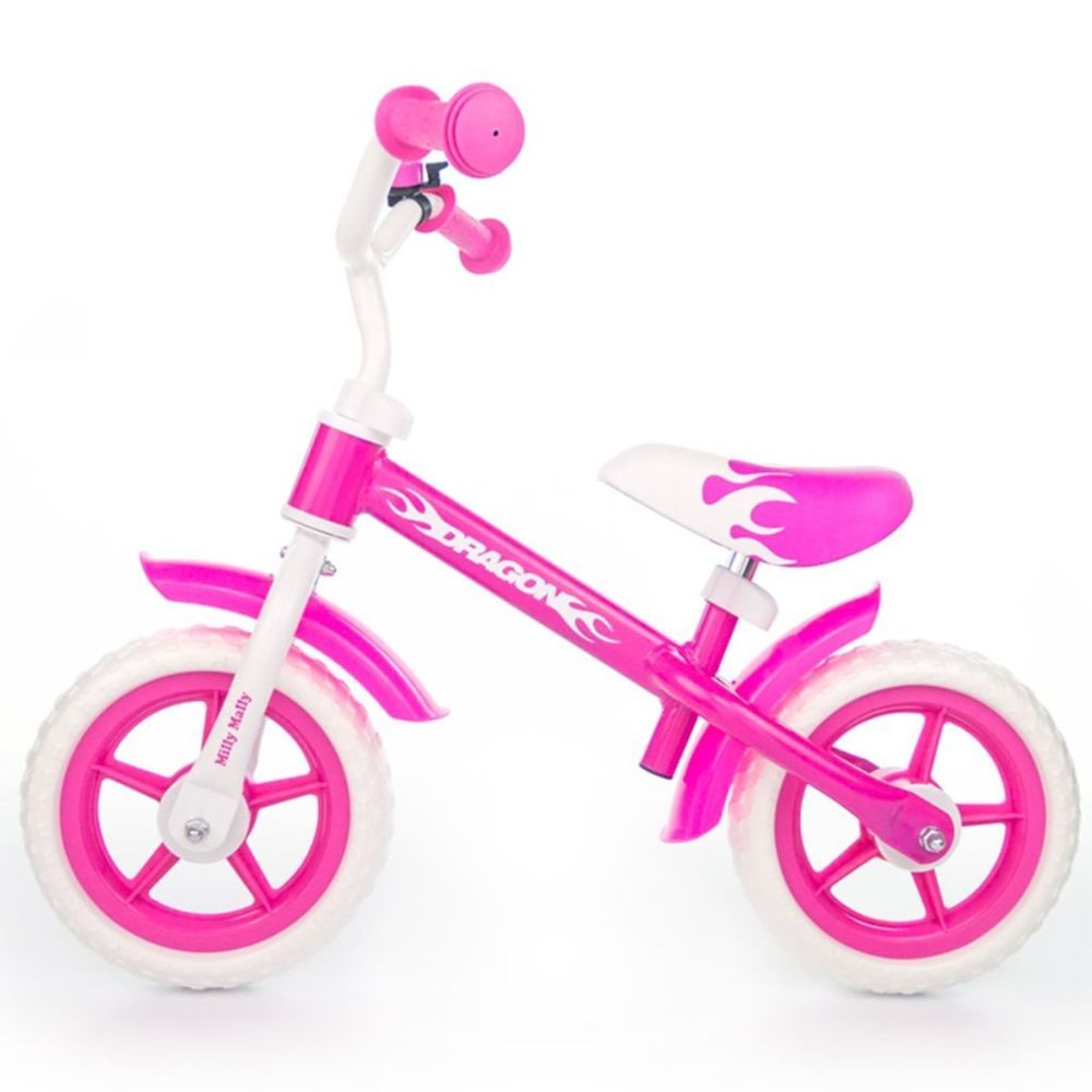 Milly Mally - Milly Mally Vélo d'équilibre d'enfants Rose - Véhicule électrique pour enfant