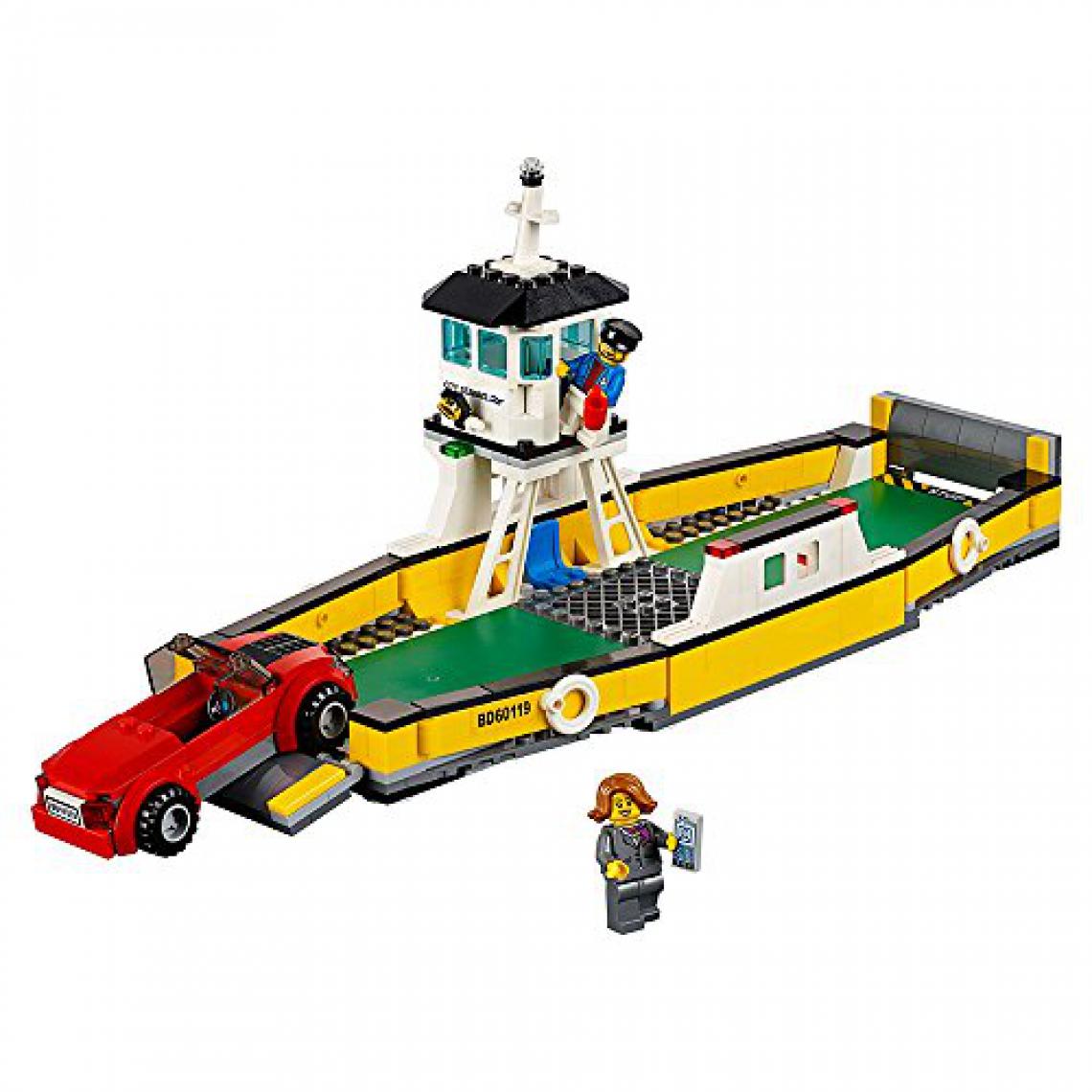 Lego - LEgO city great Vehicles Ferry 60119 Jouet de construction - Briques et blocs