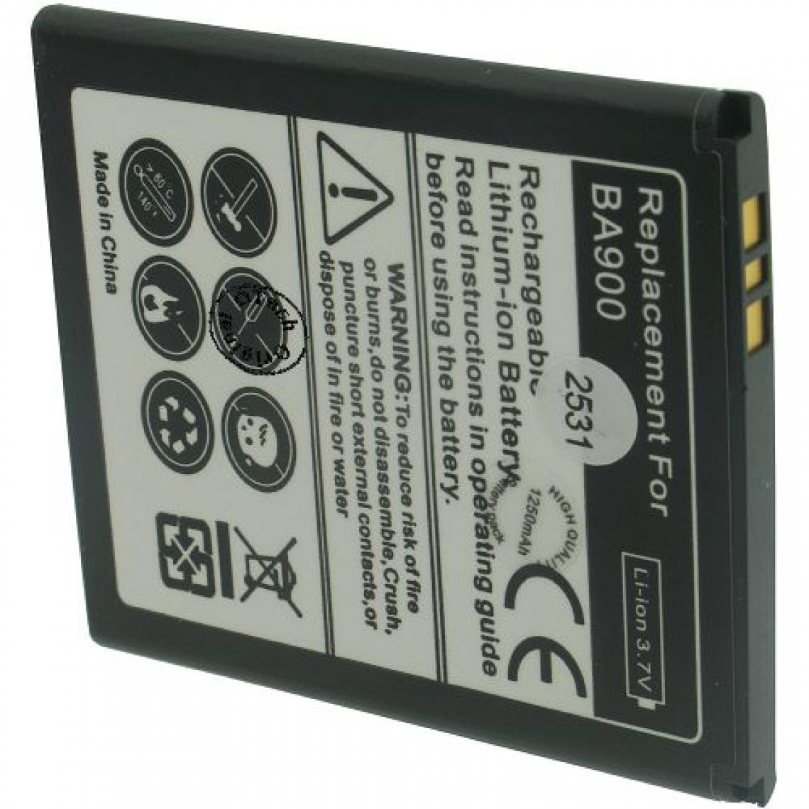Otech - Batterie compatible pour SONY XPERIA E1 - Batterie téléphone