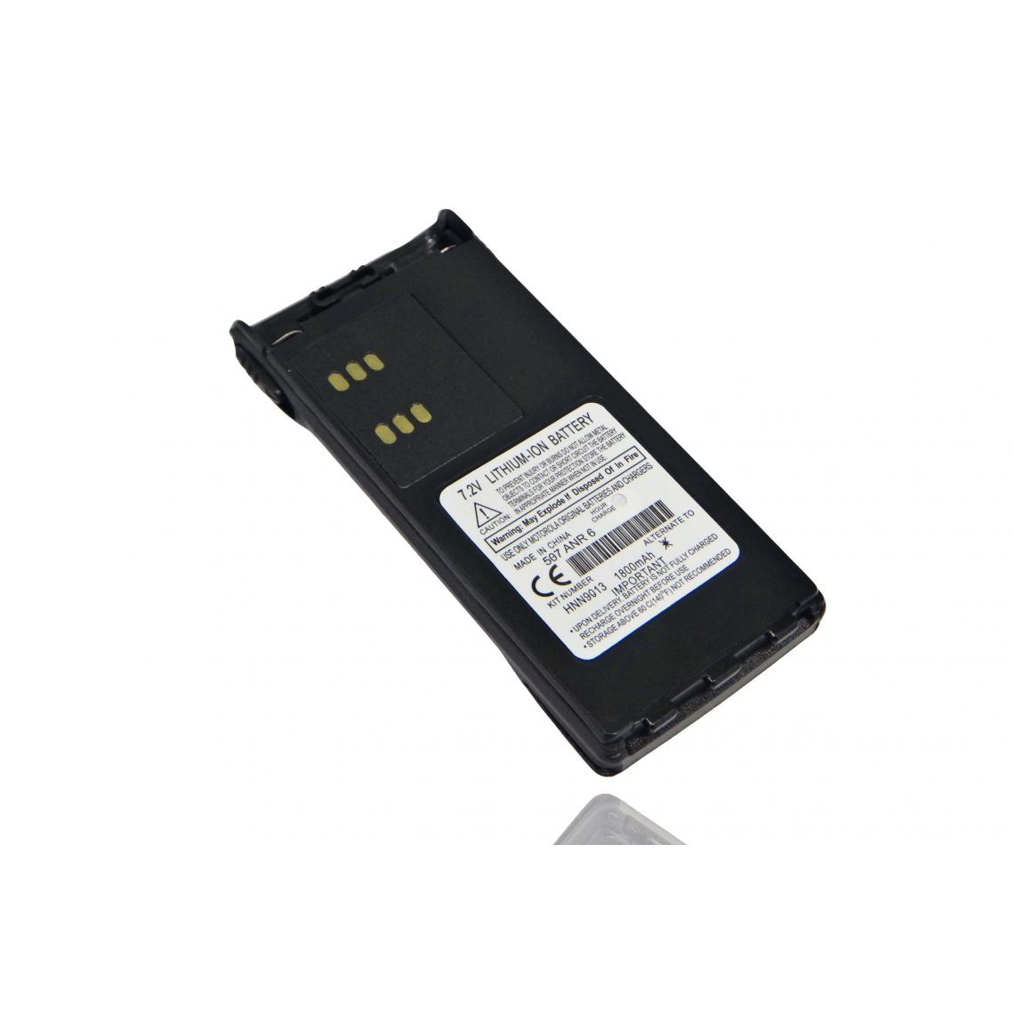Vhbw - vhbw Batterie compatible avec Motorola GP330 radio talkie-walkie (1800mAh, 7,2V, Li-ion) - Autres accessoires smartphone
