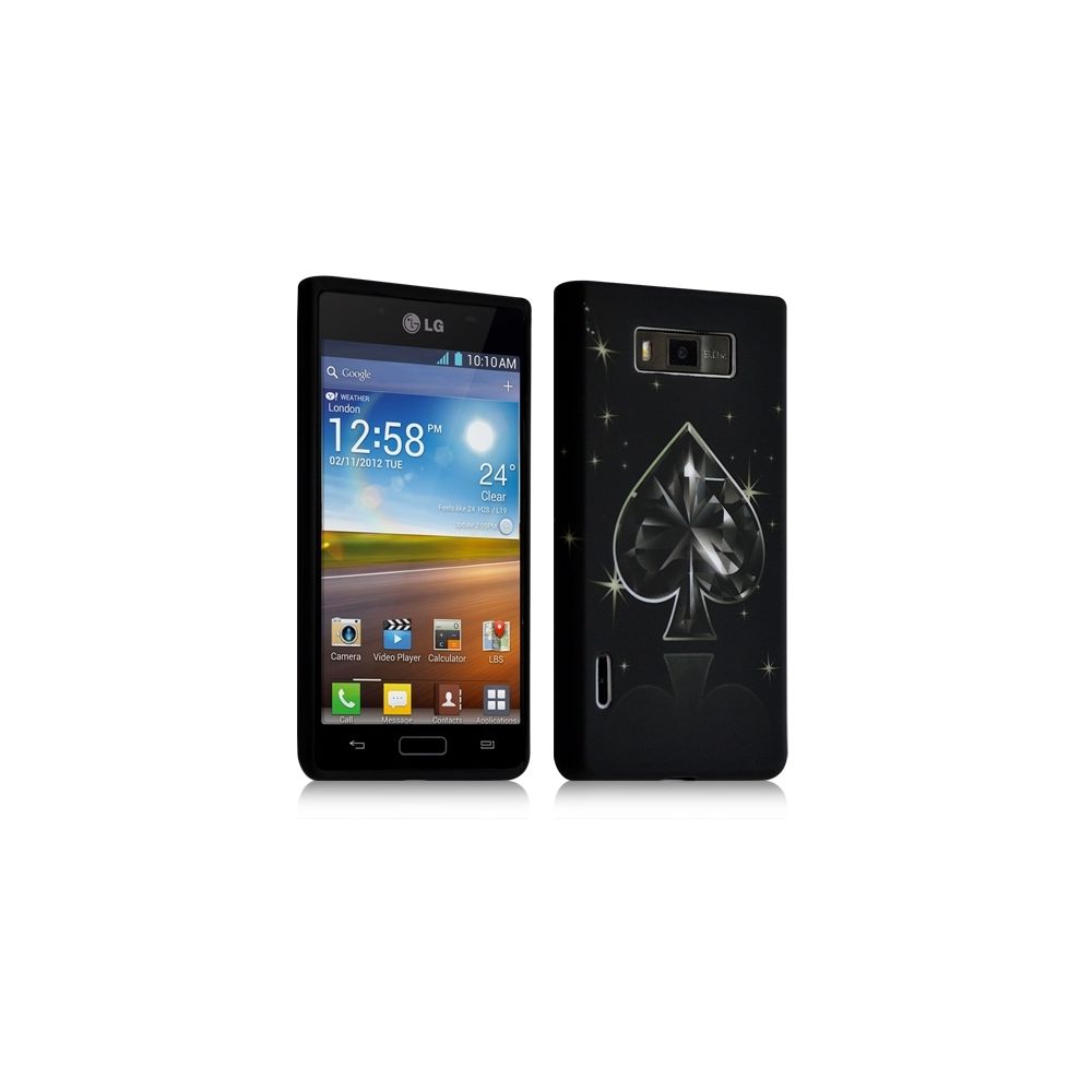 Karylax - Housse coque gel pour LG Optimus L7 avec motif LM15 - Autres accessoires smartphone