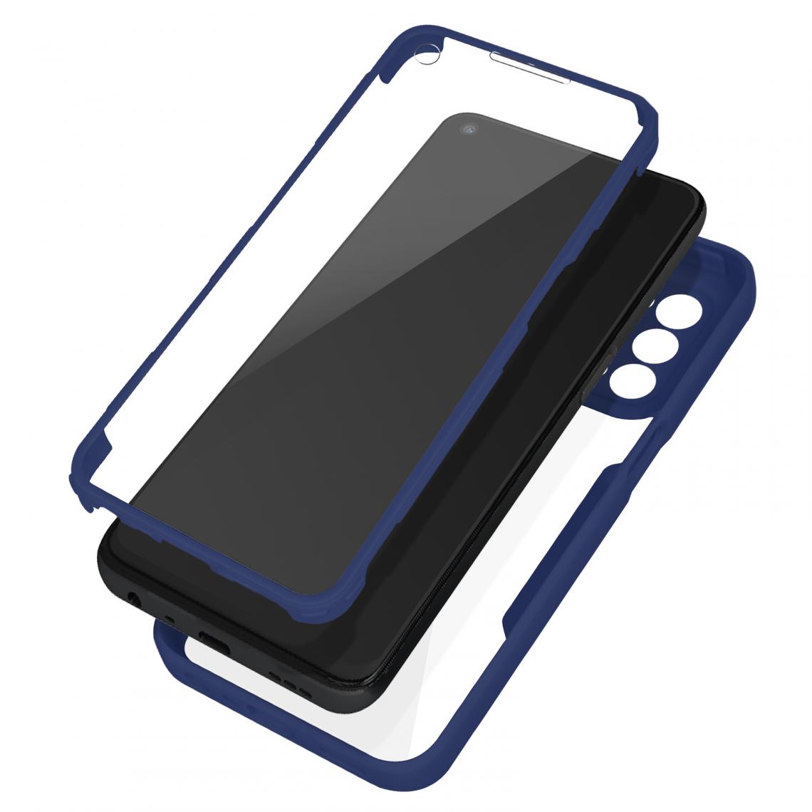 Avizar - Coque intégrale OPPO A54 et A74 5G Bleu - Coque, étui smartphone