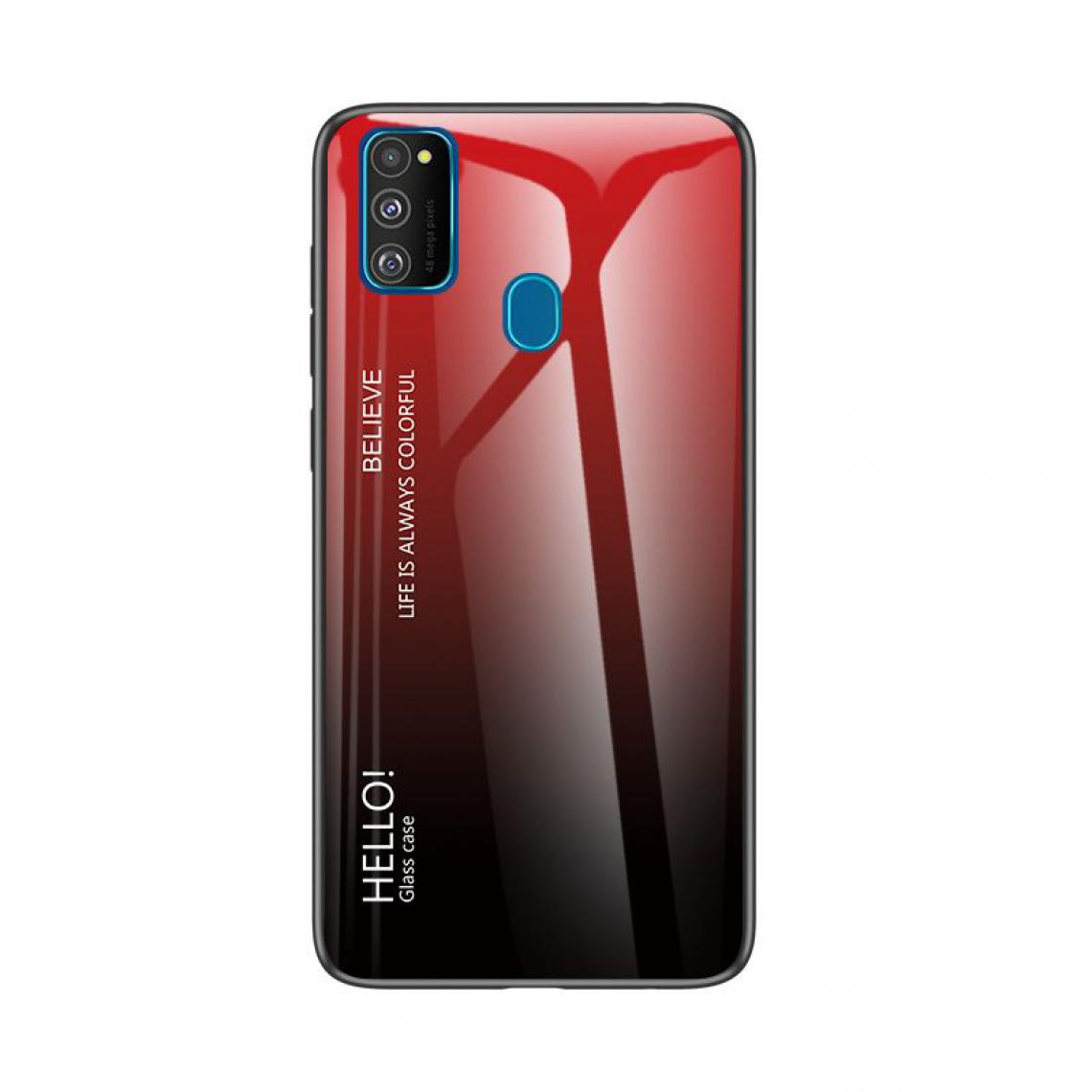 OtterBox - Housse Etui Coque de protection pour Samsung Galaxy M30S Arriere Rigide dégradé [Rouge] - Coque, étui smartphone