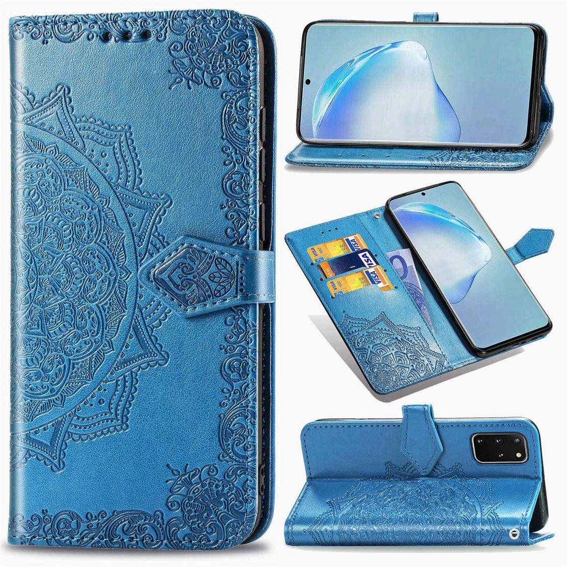 OtterBox - Samsung Galaxy S20 Plus Housse Etui Coque de protection type portefeuille [Bleu] - Coque, étui smartphone