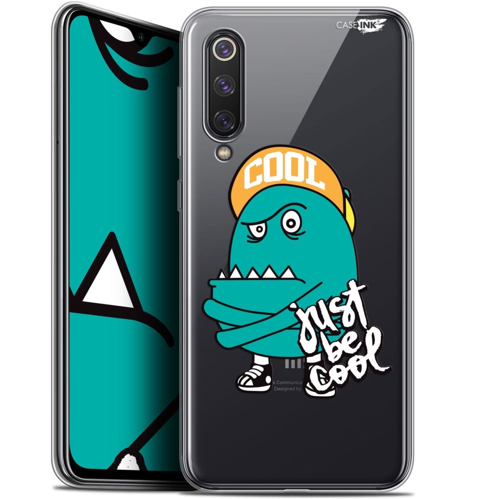 Caseink - Coque arrière Xiaomi Mi 9 SE (5.97 ) Gel HD [ Nouvelle Collection - Souple - Antichoc - Imprimé en France] Be Cool - Coque, étui smartphone