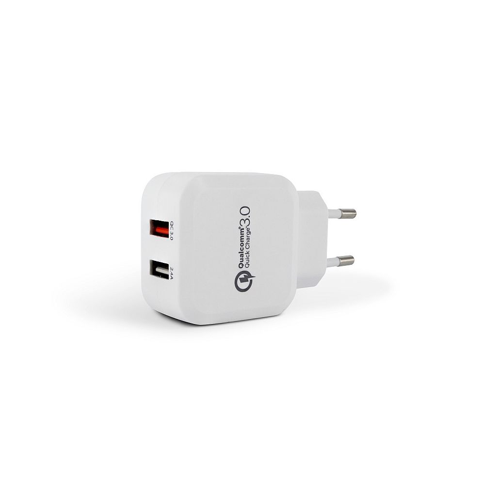 Metronic - Chargeur secteur 2 USB avec Quick Charge 3.0 - Chargeur secteur téléphone